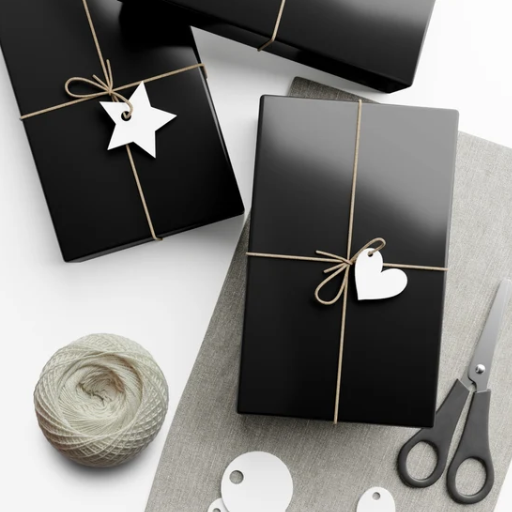 Where to Find the Best Black Christmas Gift Wrap