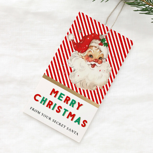 What are the Best Designs for santa gift tags