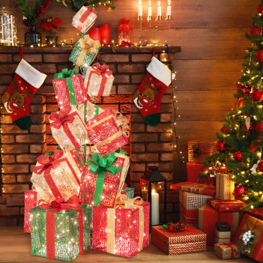 How to Wrap a Christmas Tree Gift Box