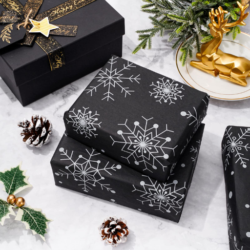 What Makes Black Christmas Gift Wrap Special