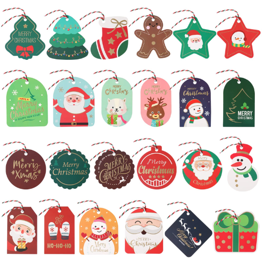 What Are the Different Types of Christmas Gift Tags