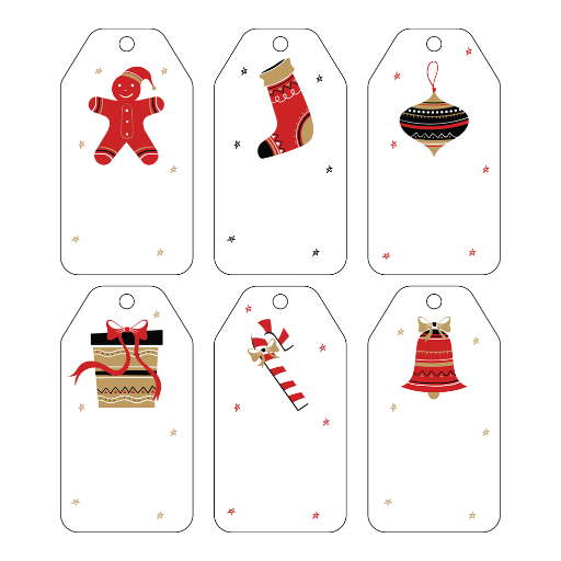 christmas gift tag