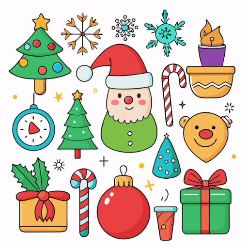 How to Create Your Own Christmas Gift Clip Art?