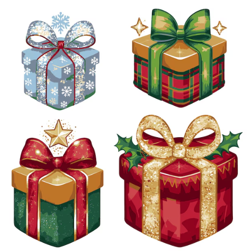 christmas gift clipart